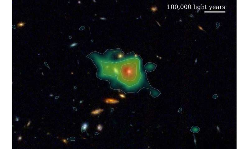 宇宙の水素ガスの発見