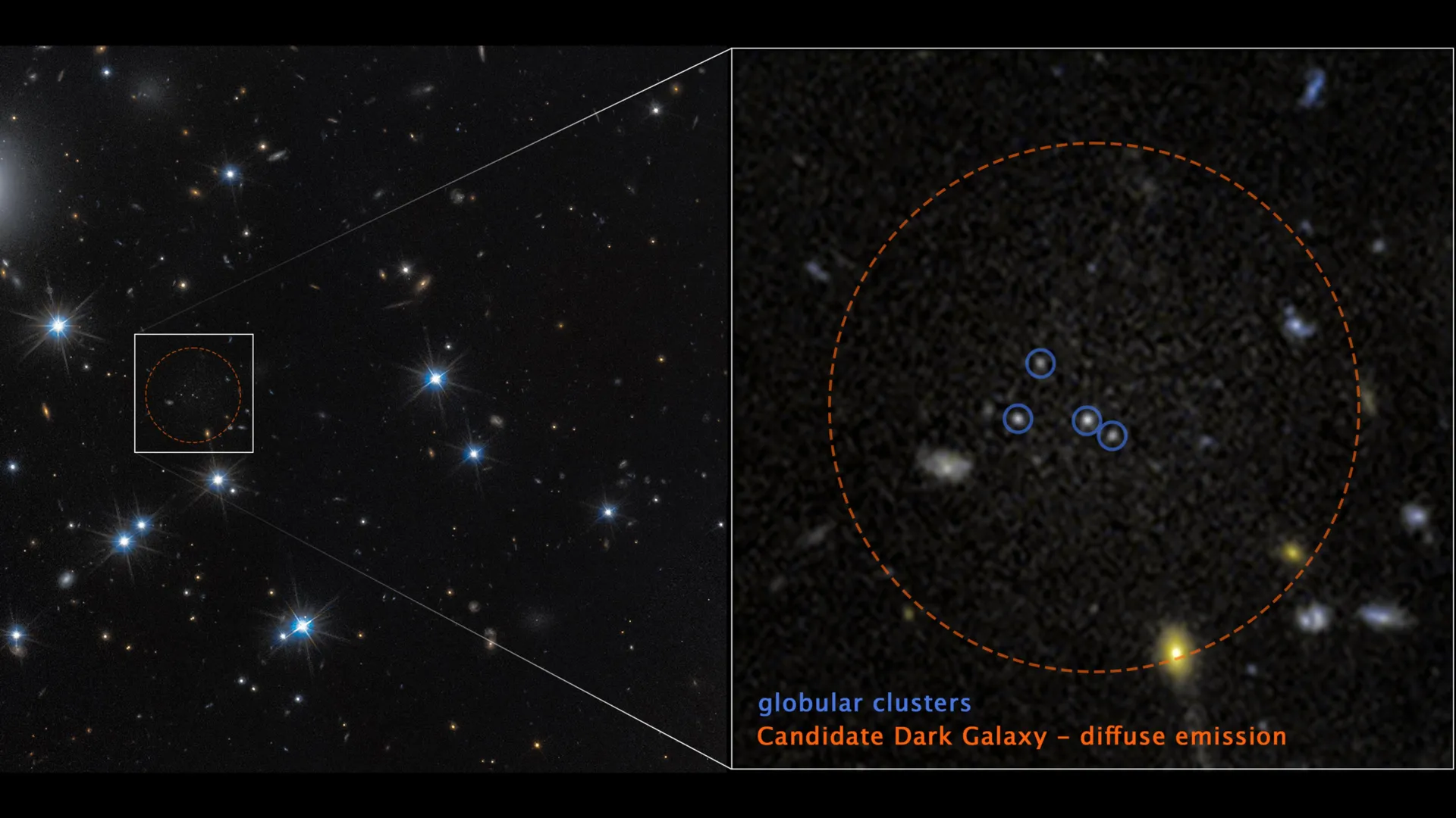 ダークマターのゴースト銀河発見